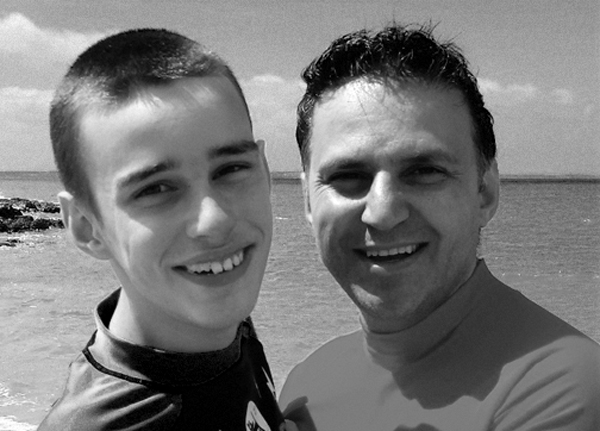 Con Livanos and his son